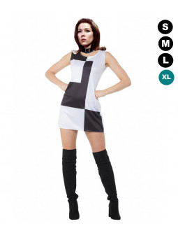 Déguisement chapeau melon et bottes de cuir femme Emma Peel