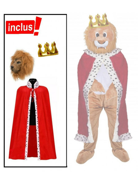 Set de déguisement Roi Lion