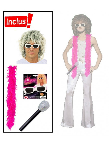 déguisement de Michel Polnareff déguisement de Michel Polnareff
