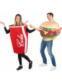 Déguisement Burger Coca Couple