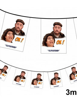 Guirlande Les visiteurs