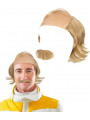 Perruque Jean Claude Dusse avec moustache