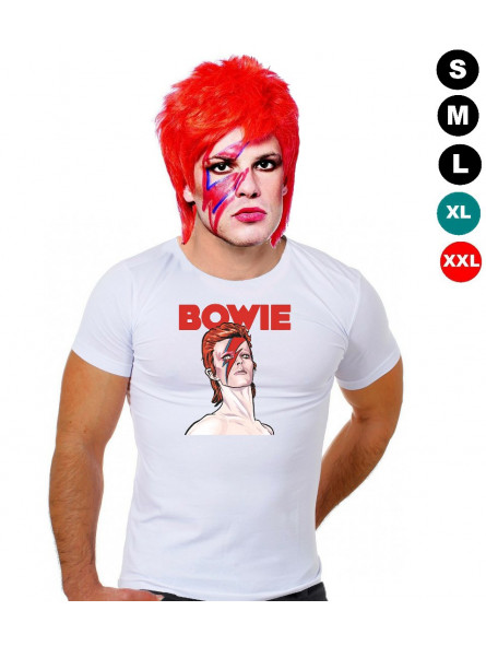 Déguisement David Bowie Tshirt