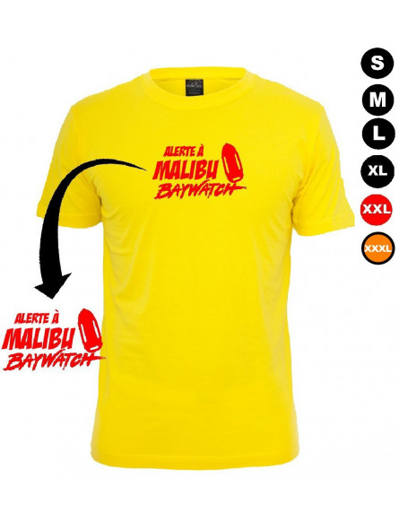 Tee shirt Alerte à Malibu Tee shirt Alerte à Malibu