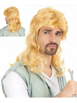 Perruque mulet blonde
