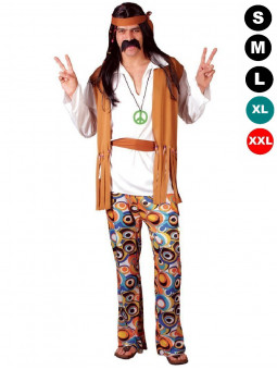 Déguisement hippie homme