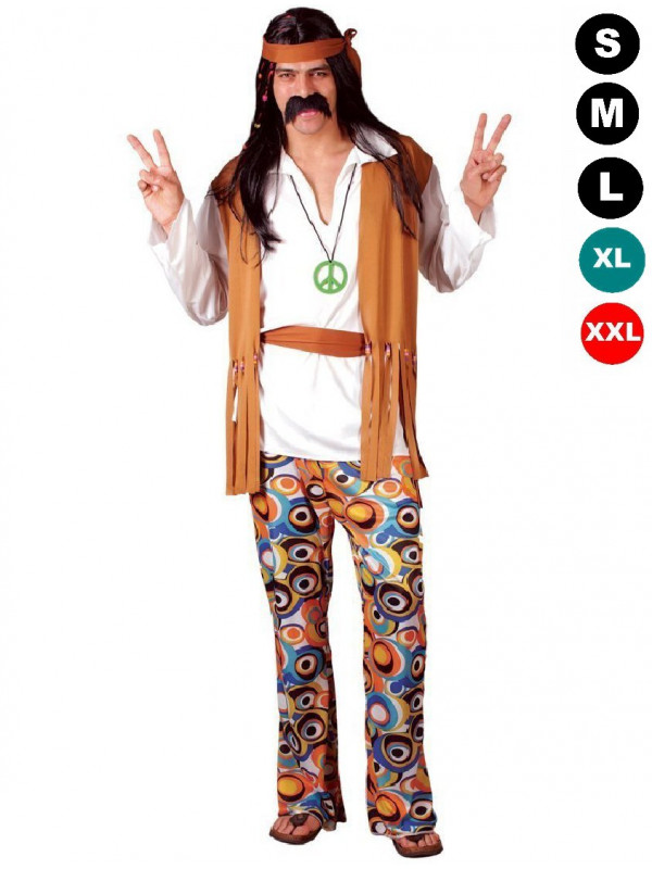 Déguisement hippie homme