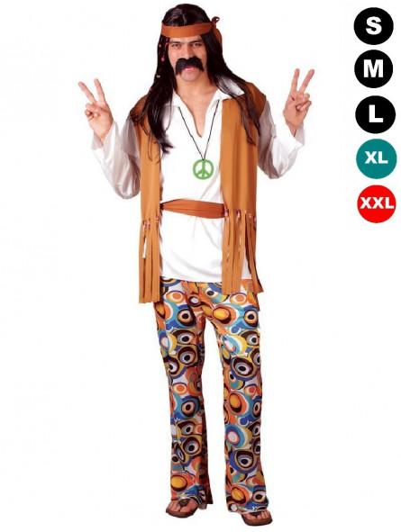 Déguisement hippie homme