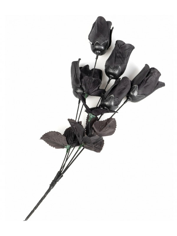 Bouquet de roses noires