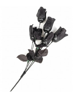 Bouquet de roses noires