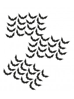 Confettis de table Chauve...