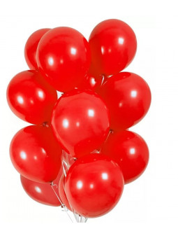 12 ballons rouges