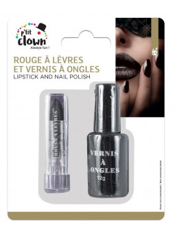 Vernis à ongle + Noir à lèvres