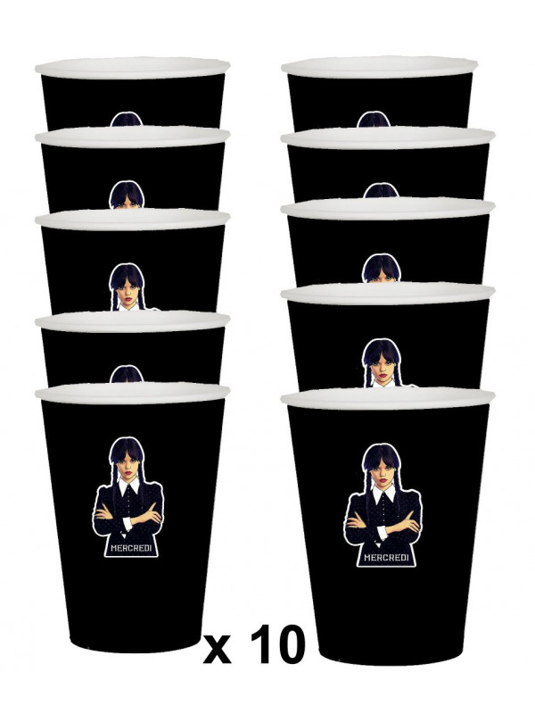 Gobelets Mercredi Addams