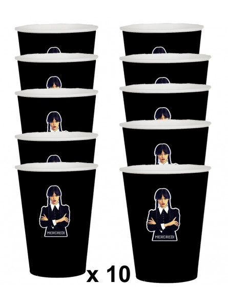 Gobelets Mercredi Addams Gobelets Mercredi Addams