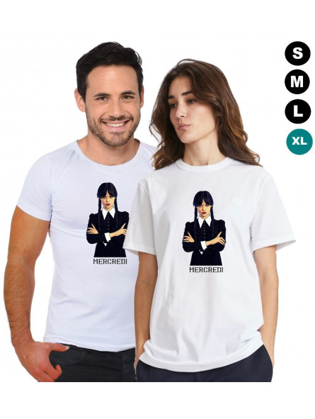 Tee shirt Mercredi Addams