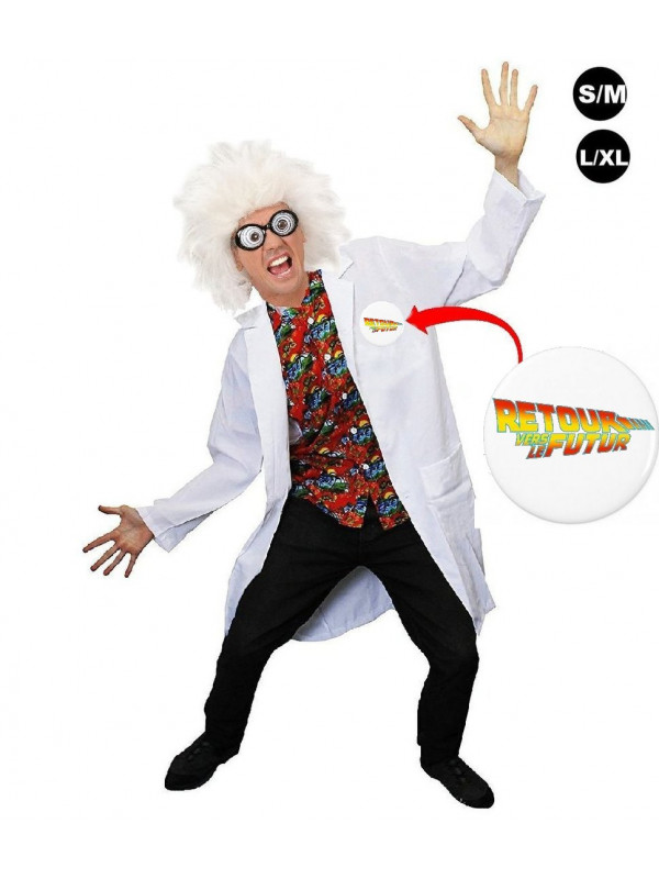 Déguisement Retour vers le futur Le Doc