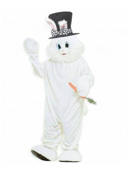 Mascotte Lapin Alice aux pays des merveilles