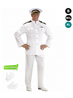 Déguisement officier de la marine