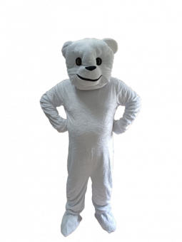Mascotte ours blanc  polaire