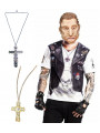 Collier croix  Johnny