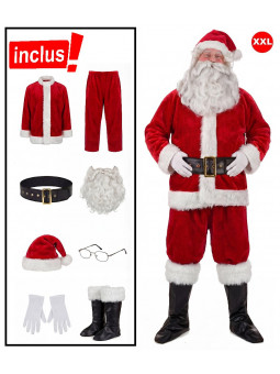 Déguisement père noël grande taille complet