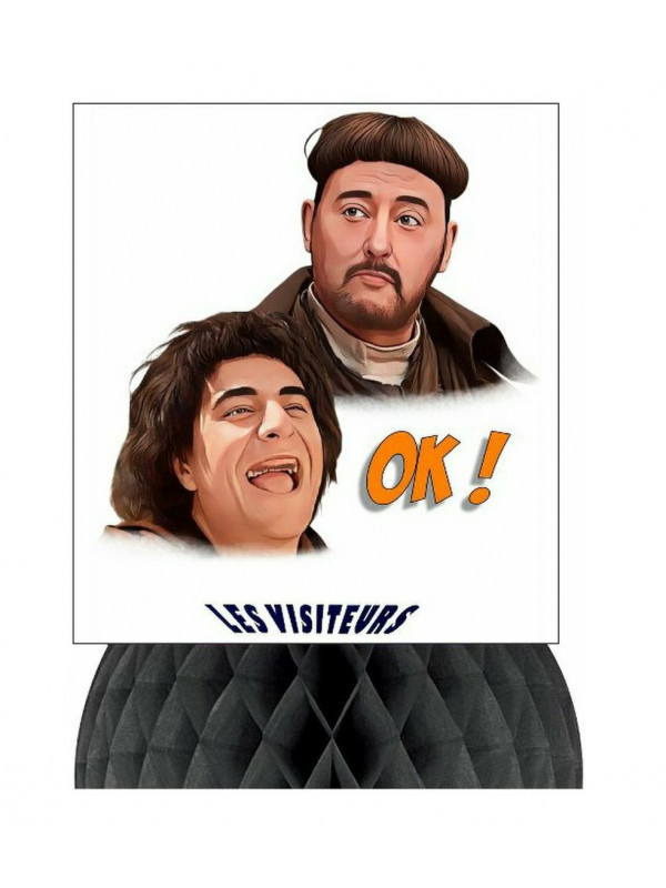 Centre de table Les visiteurs