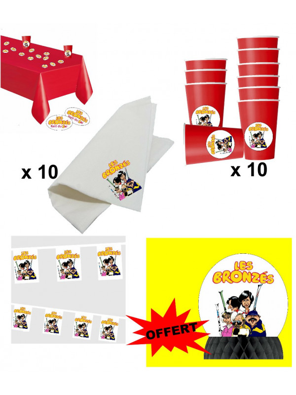 Kit Déco Les bronzés font du ski