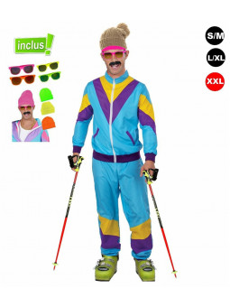 Déguisement complet Les Bronzés font du ski Homme