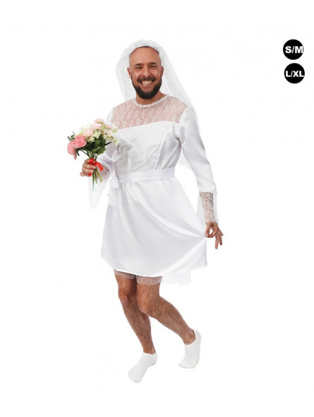 Déguisement de Mariée travesti homme