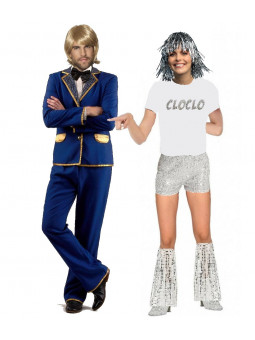 Déguisement claude françois et Les claudettes