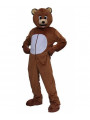 Mascotte Ourson brun