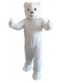 mascotte ours blanc