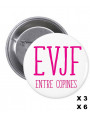 Badge Enterrement vie de jeune fille
