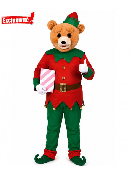 Mascotte Elfe nounours