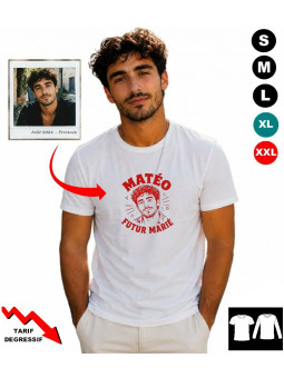 TSHIRT ENTERREMENT VIE DE GARCON