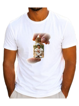 T. shirt personnalisé flacon