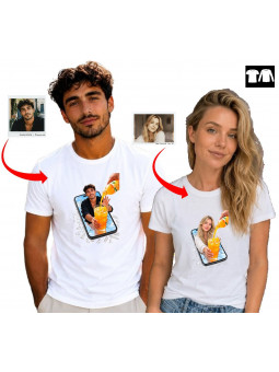 T. shirt personnalisé jus d'orange