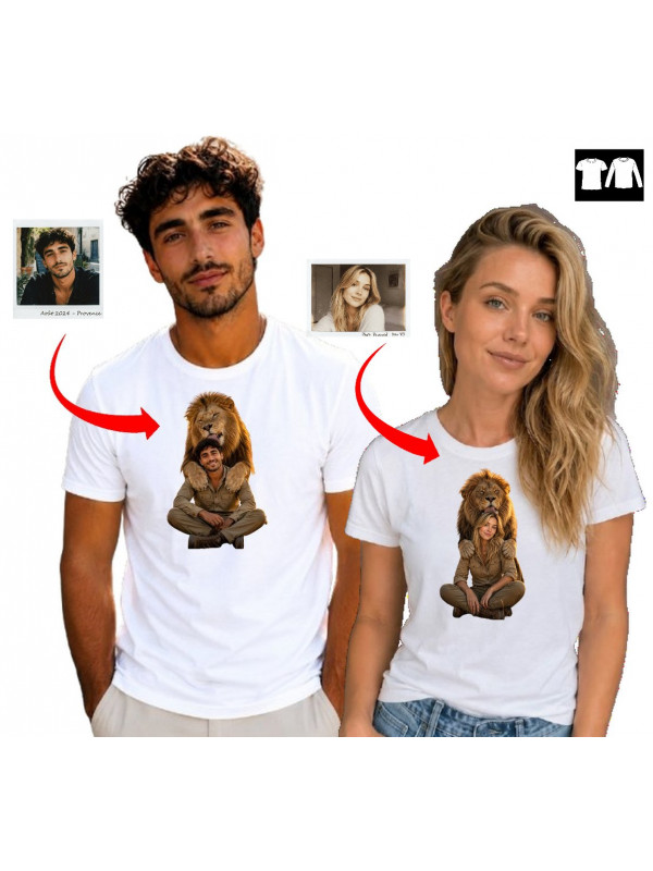 T. shirt personnalisé Safari