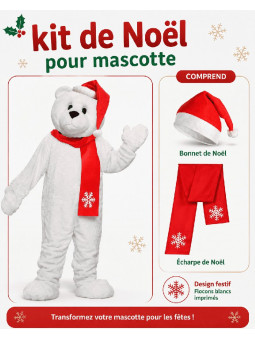 Set de Noël mascotte