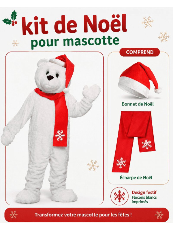 Set de Noël mascotte