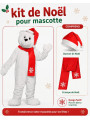 Set de Noël mascotte