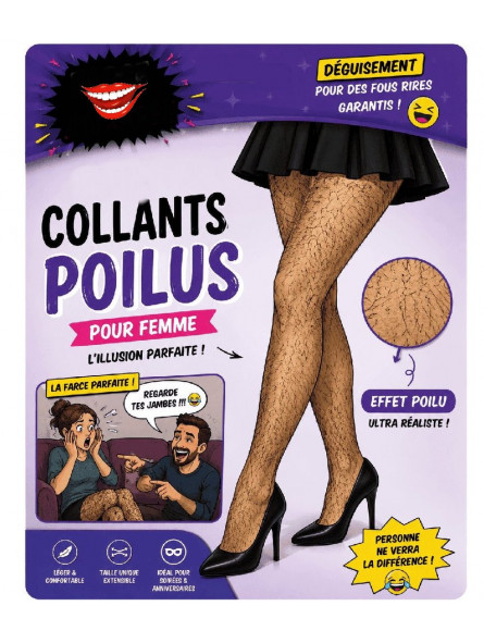 Collant poilu Zézette