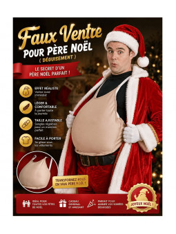 Ventre de rembourrage du père noël
