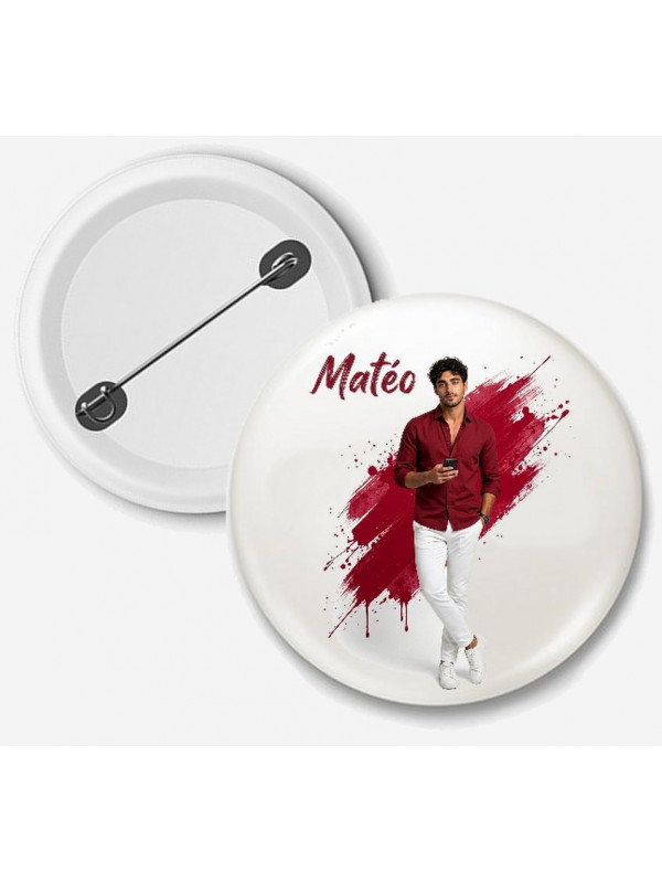 badge personnalisé
