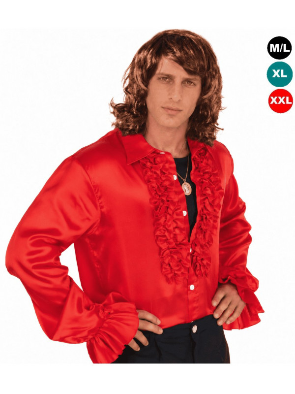 Déguisement Chemise Mike Brant