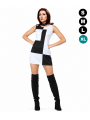 Déguisement chapeau melon et bottes de cuir femme Emma Peel série télé