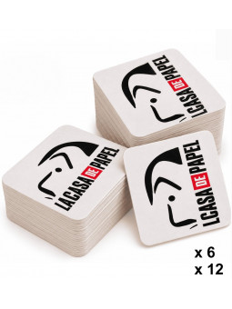Sous bocks Casa de papel