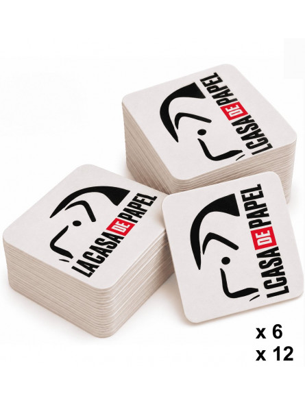 Sous bocks Casa de papel