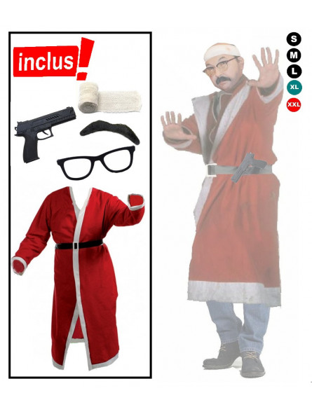 Déguisement complet Le père noël est une ordure
